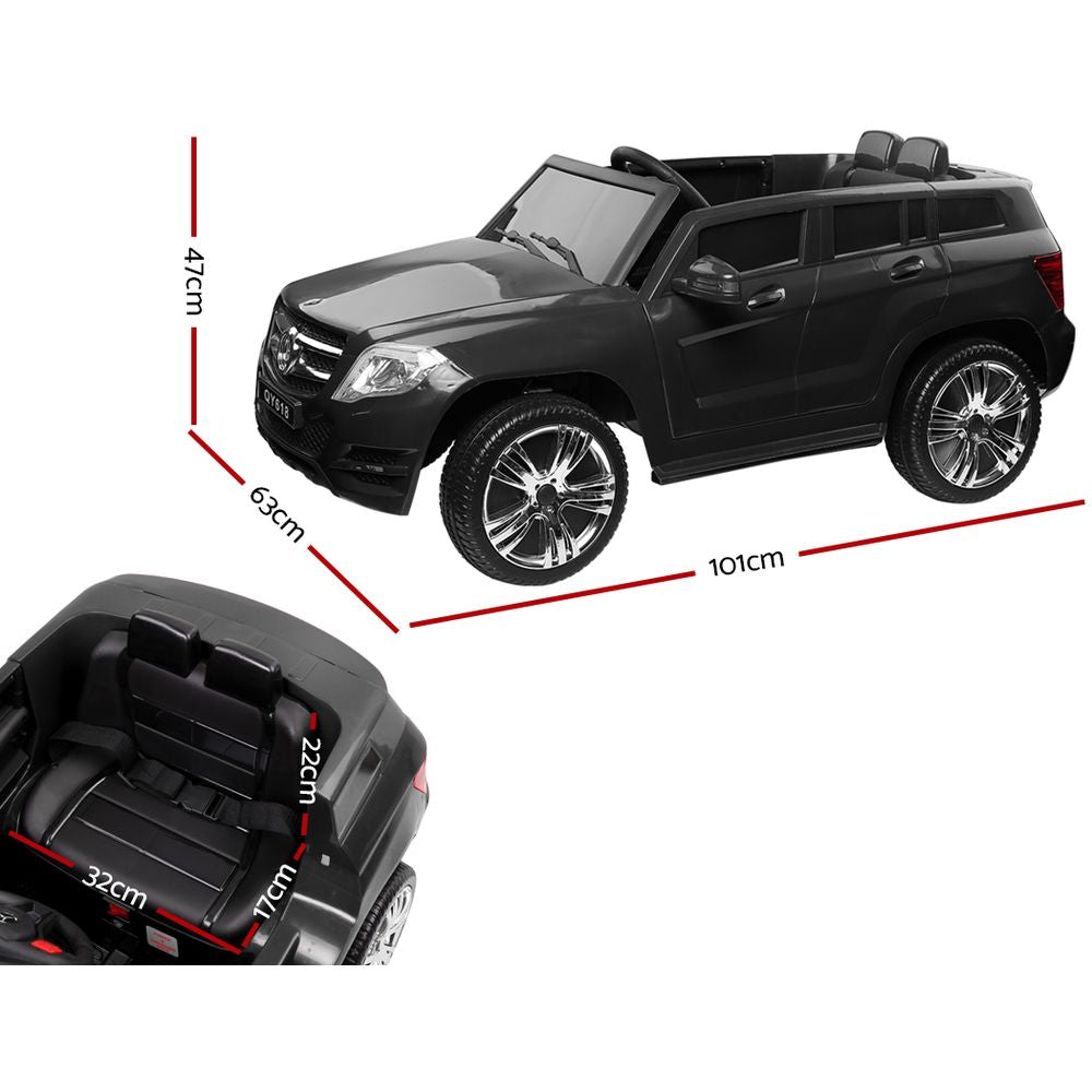 Rigo Kids Ride On Car  - Black freeshipping - Awezingly