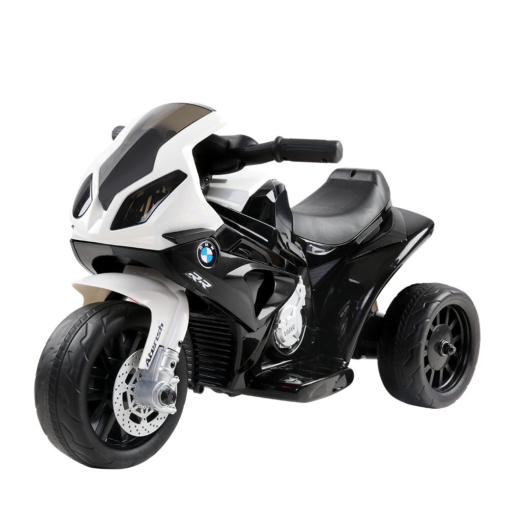 Kids Ride On Motorbike BMW Licensed S1000RR Motorcycle Car Black freeshipping - Awezingly