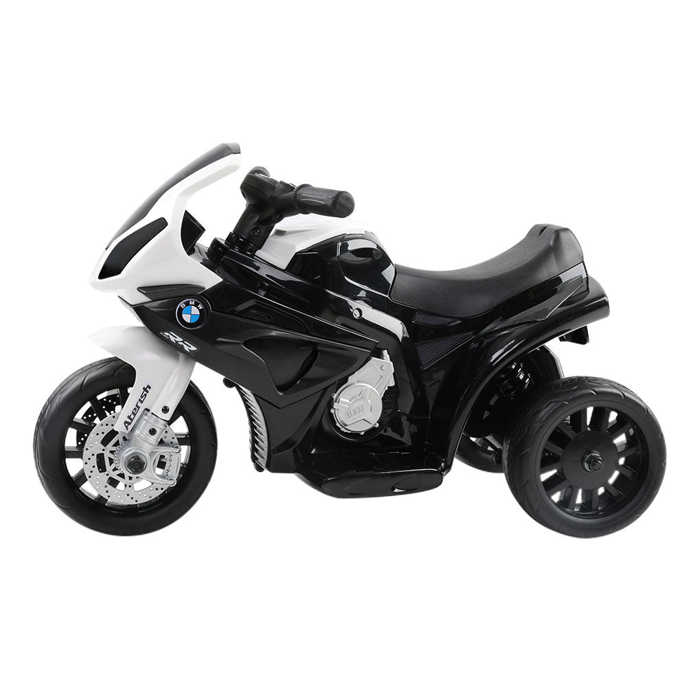 Kids Ride On Motorbike BMW Licensed S1000RR Motorcycle Car Black freeshipping - Awezingly