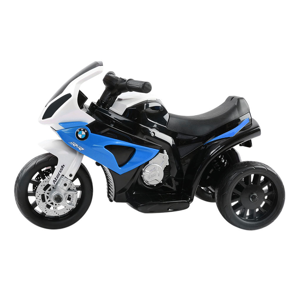 Kids Ride On Motorbike BMW Licensed S1000RR Motorcycle Car Blue freeshipping - Awezingly