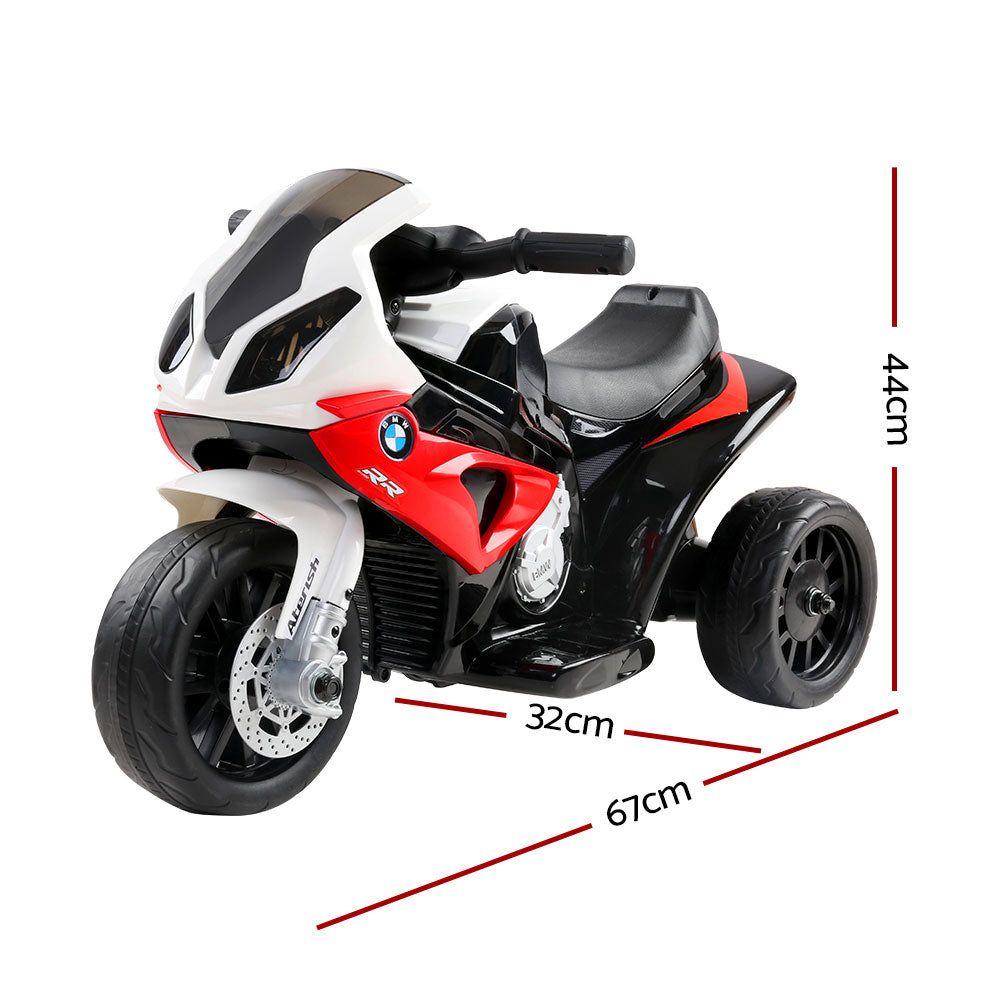 Kids Ride On Motorbike BMW Licensed S1000RR Motorcycle Car Red freeshipping - Awezingly