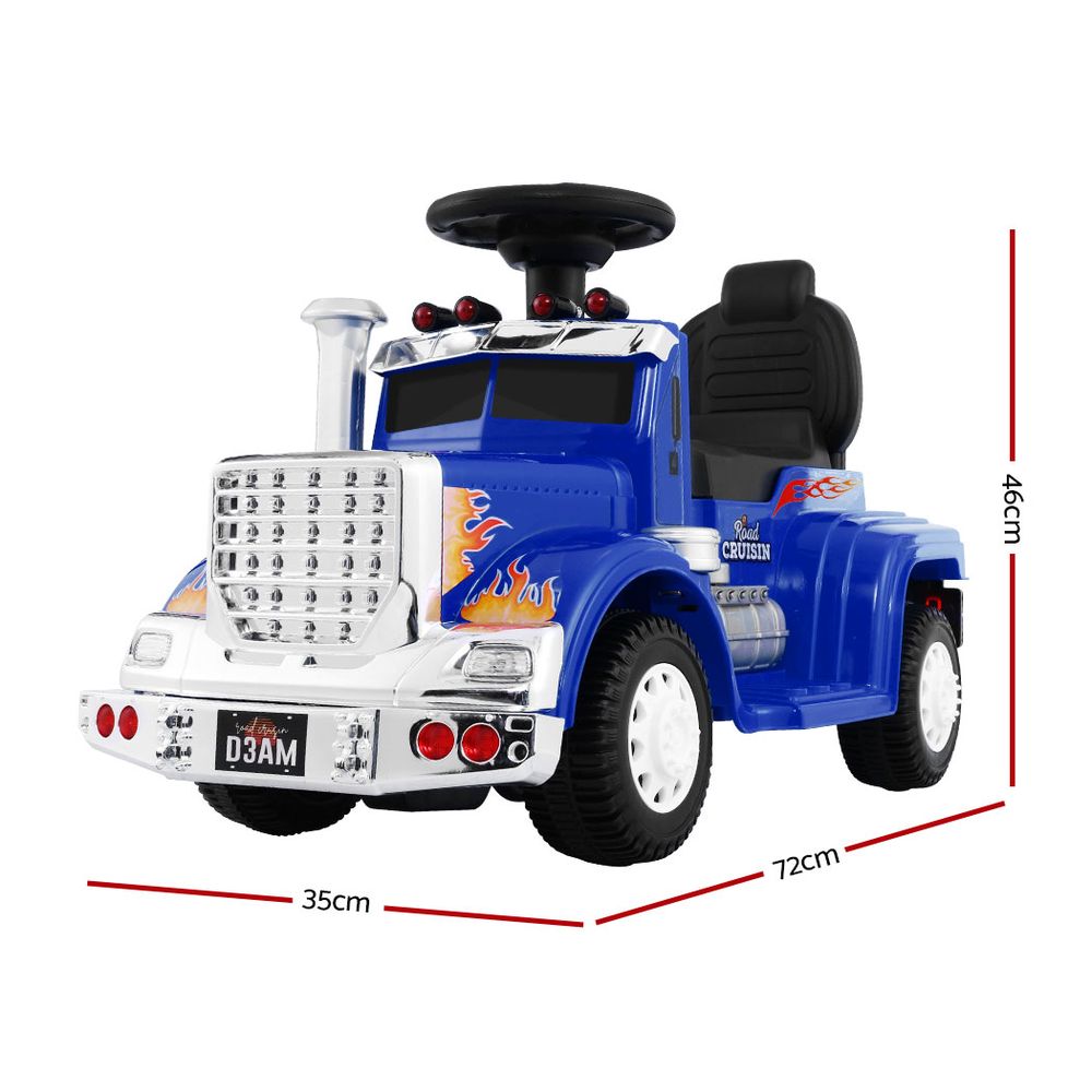 Ride On Cars Kids Electric Toys Car Battery Truck Childrens Motorbike Toy Rigo Blue freeshipping - Awezingly