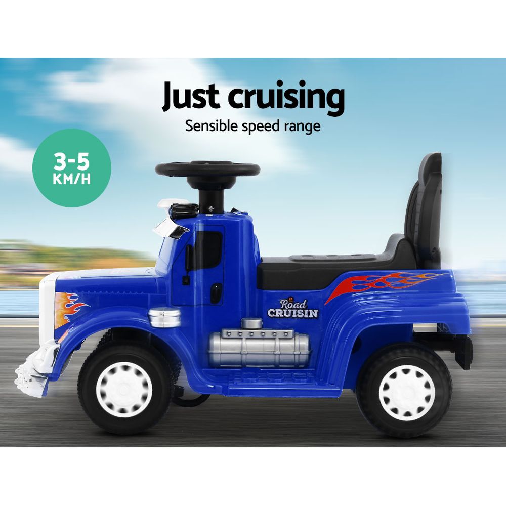 Ride On Cars Kids Electric Toys Car Battery Truck Childrens Motorbike Toy Rigo Blue freeshipping - Awezingly