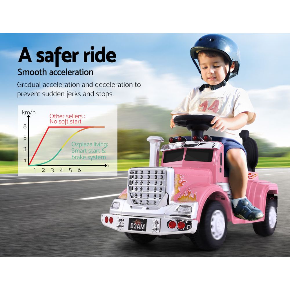 Ride On Cars Kids Electric Toys Car Battery Truck Childrens Motorbike Toy Rigo Pink freeshipping - Awezingly