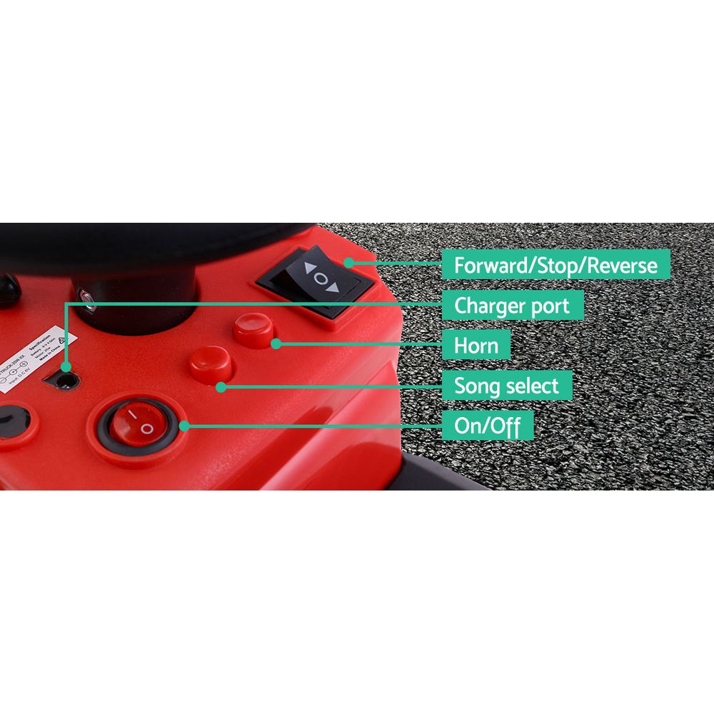 Ride On Cars Kids Electric Toys Car Battery Truck Childrens Motorbike Toy Rigo Red freeshipping - Awezingly