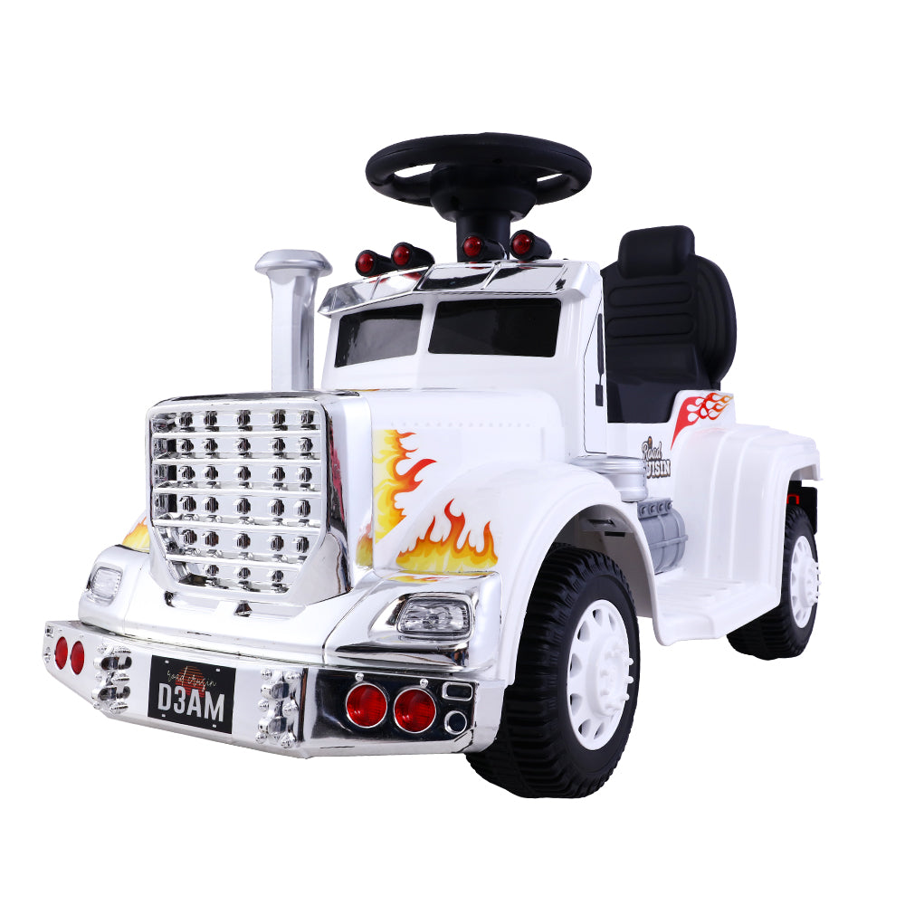 Ride On Cars Kids Electric Toys Car Battery Truck Childrens Motorbike Toy Rigo White freeshipping - Awezingly