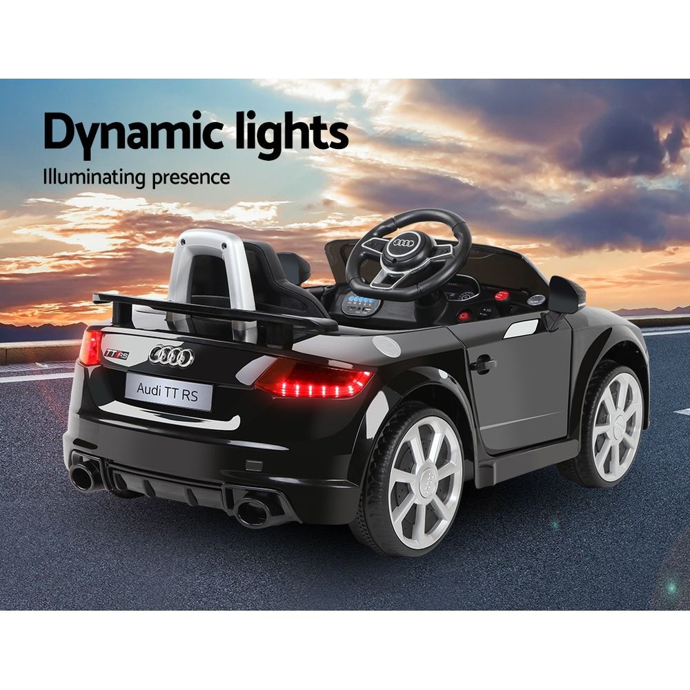 Kids Ride On Car Audi Licensed TT RS Black freeshipping - Awezingly