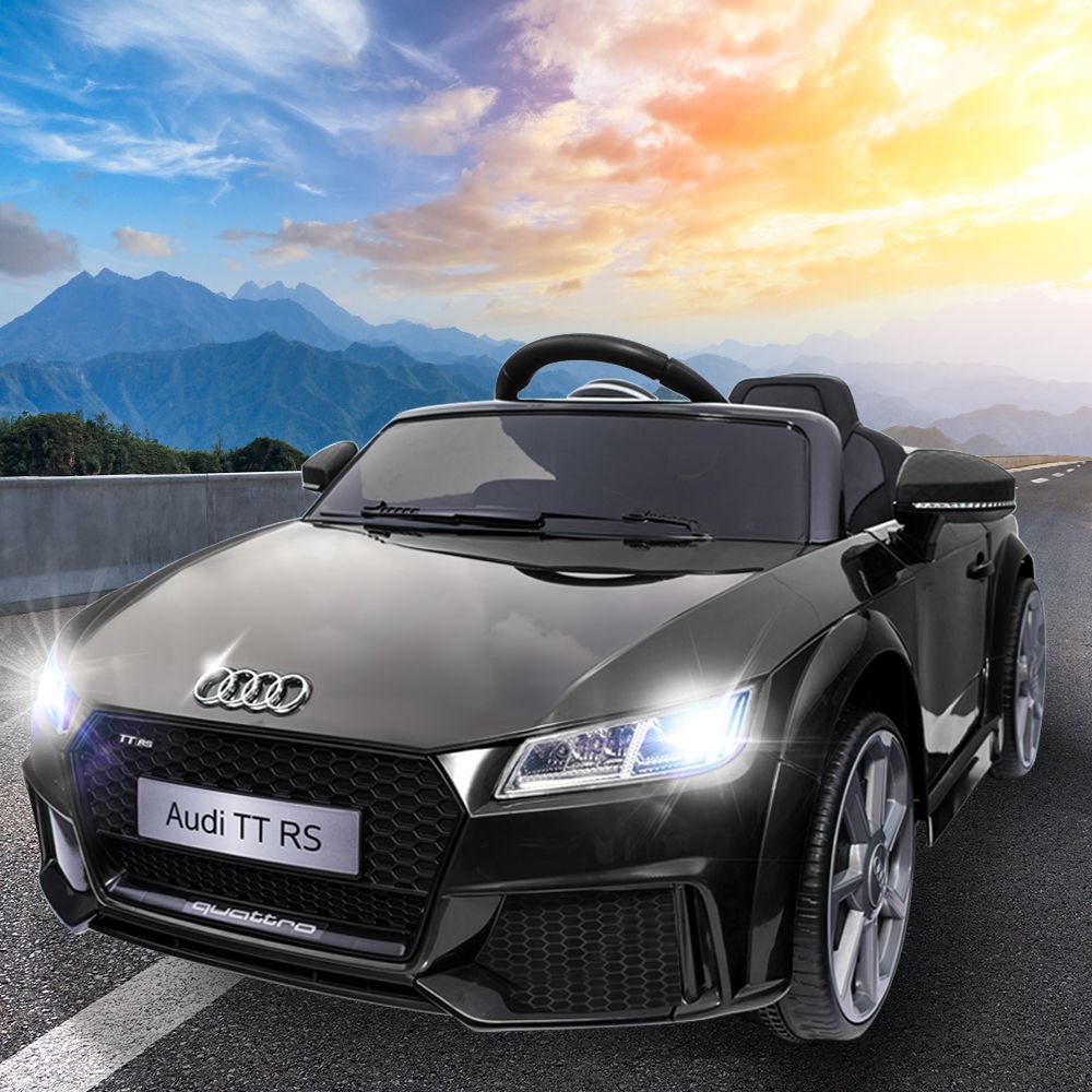 Kids Ride On Car Audi Licensed TT RS Black freeshipping - Awezingly