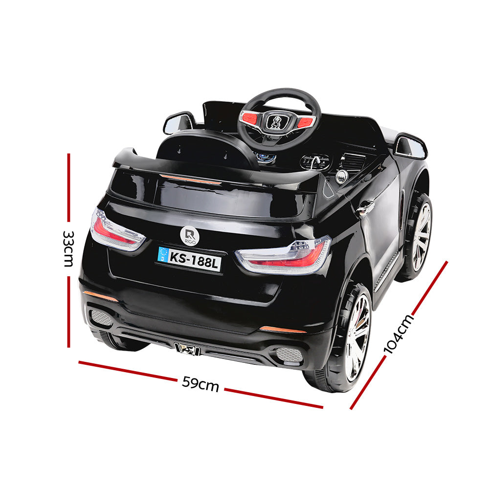 Kids Ride On Car BMW X5 Inspired Electric 12V Black freeshipping - Awezingly