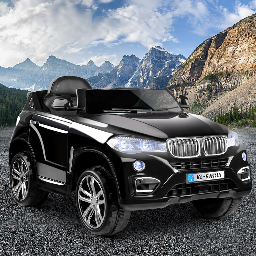 Kids Ride On Car BMW X5 Inspired Electric 12V Black freeshipping - Awezingly