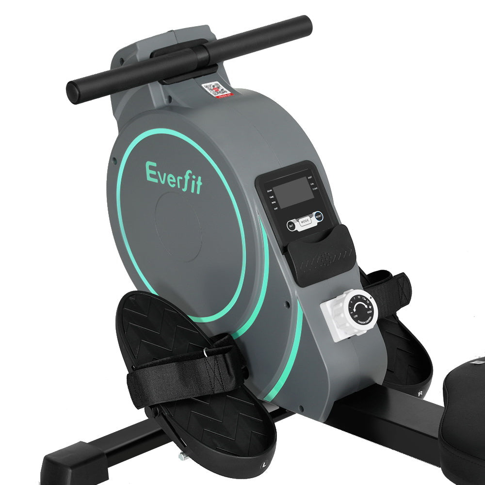 Everfit Magnetic Rowing Machine 16 Levels Rower With APP Cardio Workout Fitness