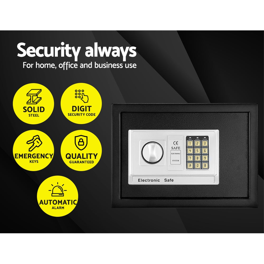 UL-TECH Electronic Safe Digital Security Box 16L freeshipping - Awezingly