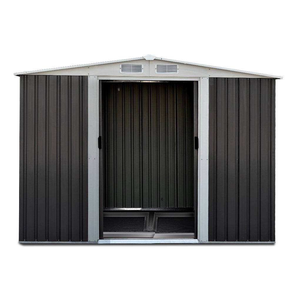 Giantz Garden Shed Outdoor Storage Sheds Tool Workshop 2.58X2.07M with Base freeshipping - Awezingly