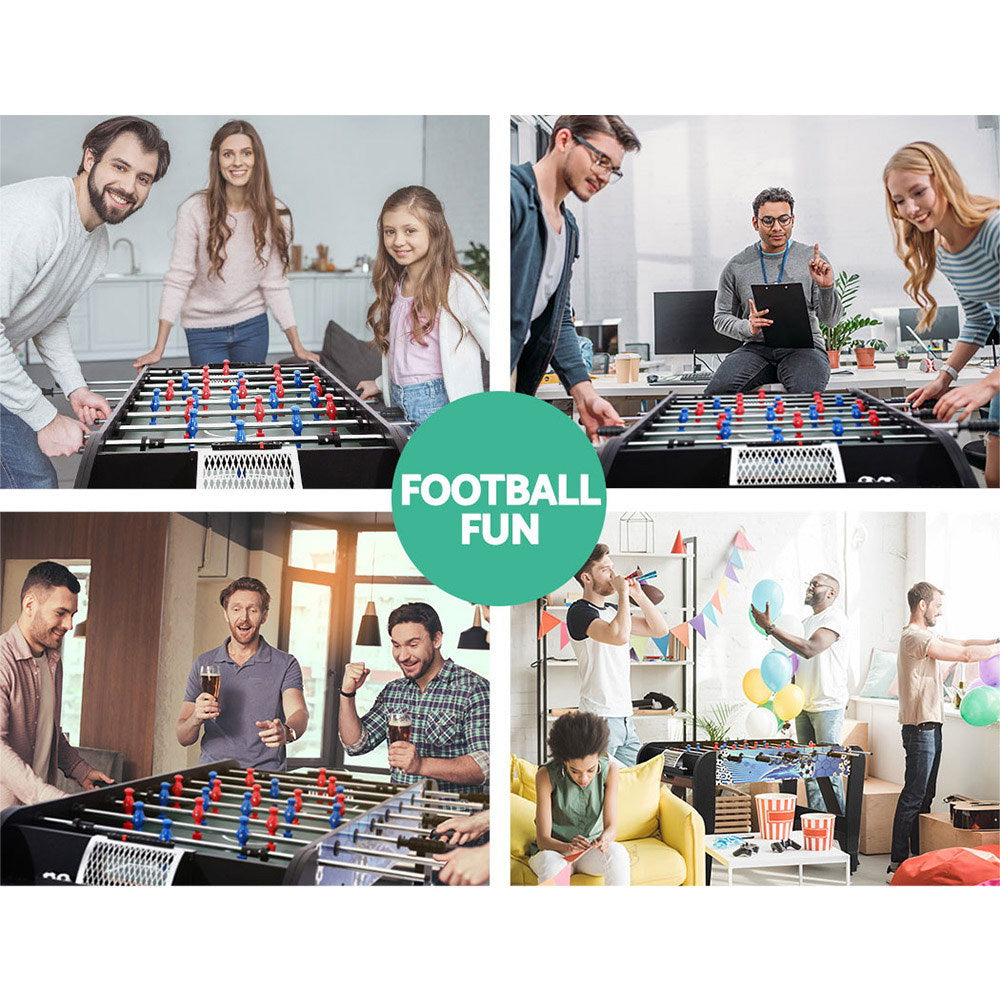 4FT Soccer Table Foosball Football Game Home Party Pub Size Kids Adult Toy Gift freeshipping - Awezingly