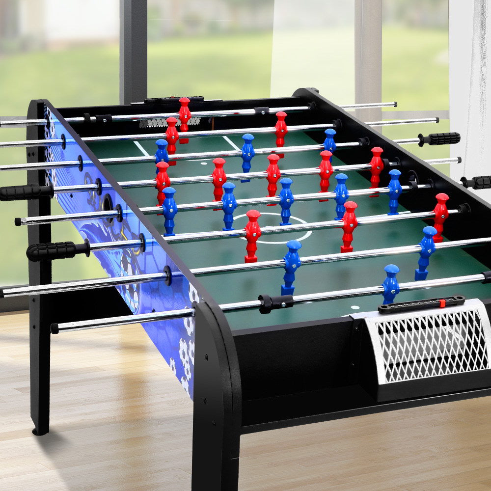 4FT Soccer Table Foosball Football Game Home Party Pub Size Kids Adult Toy Gift freeshipping - Awezingly