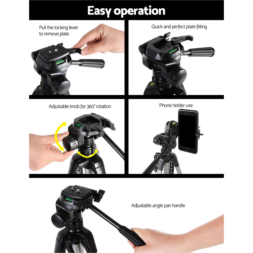 Weifeng 1.45M Professional Camera & Phone Tripod freeshipping - Awezingly