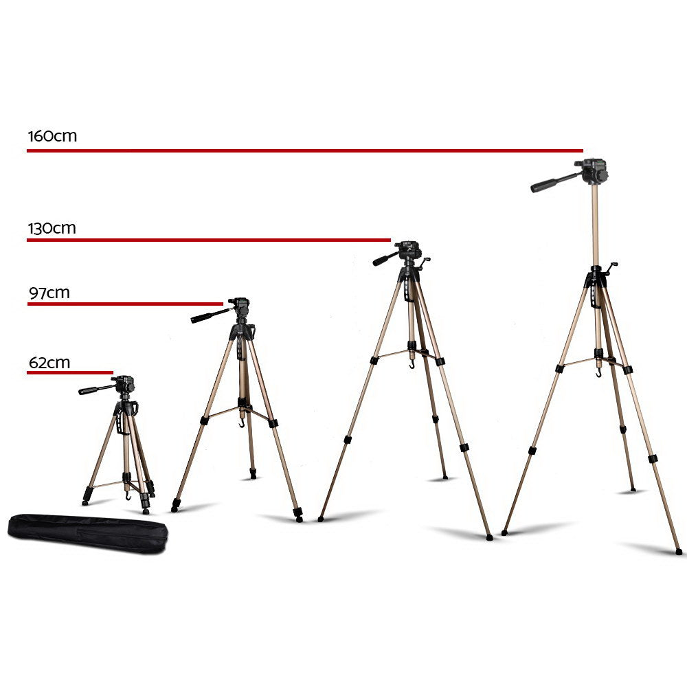 Weifeng 160cm Dual Bubble Level Camera Tripod freeshipping - Awezingly