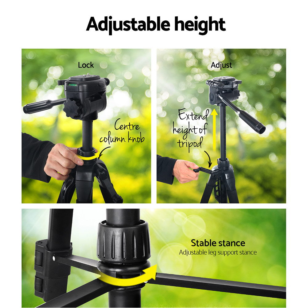 Weifeng 160CM Professional Camera Tripod freeshipping - Awezingly