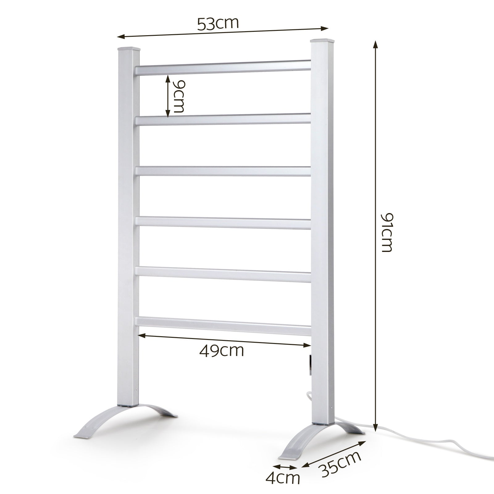 Electric Heated Towel Rail freeshipping - Awezingly