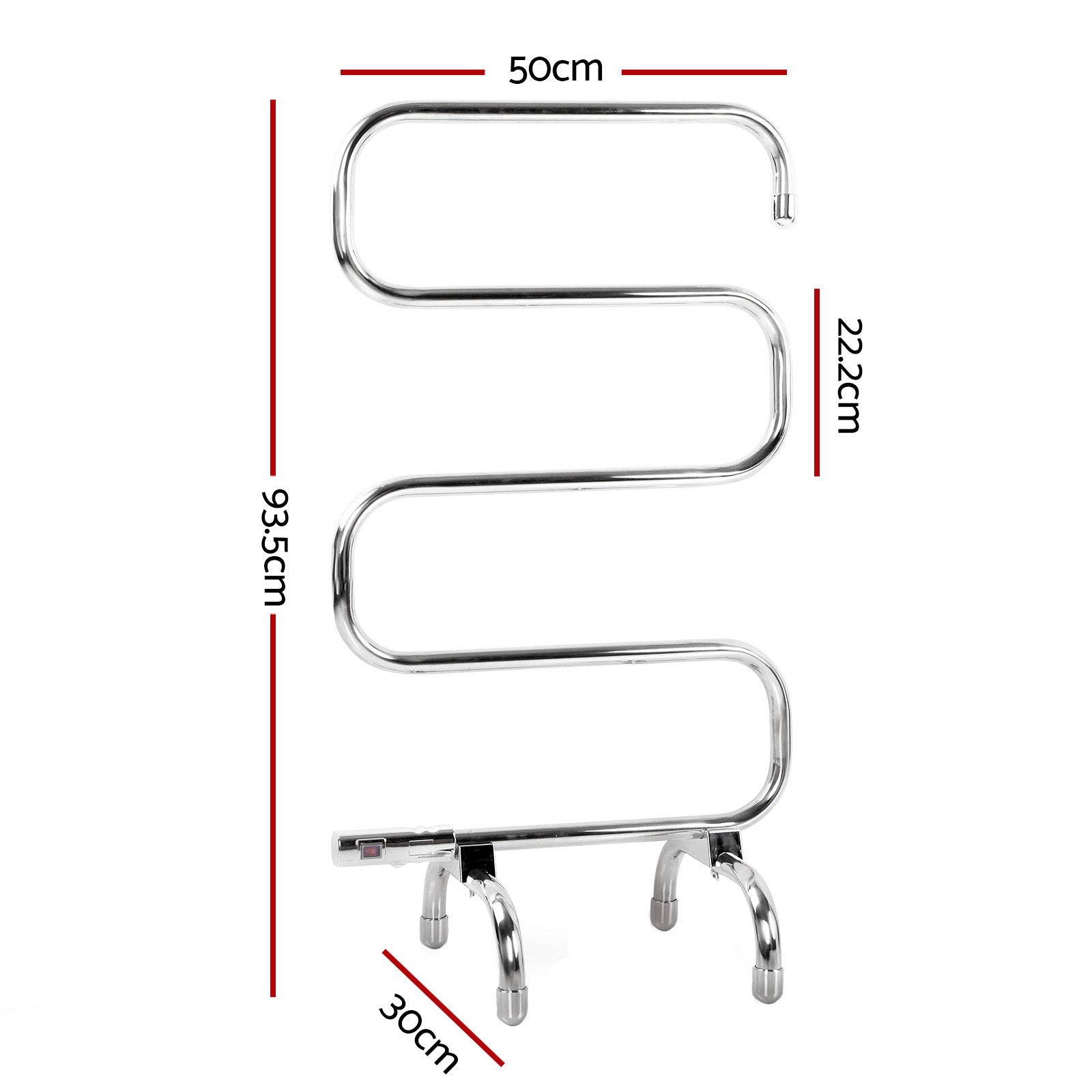 Electric Heated Towel Rail freeshipping - Awezingly