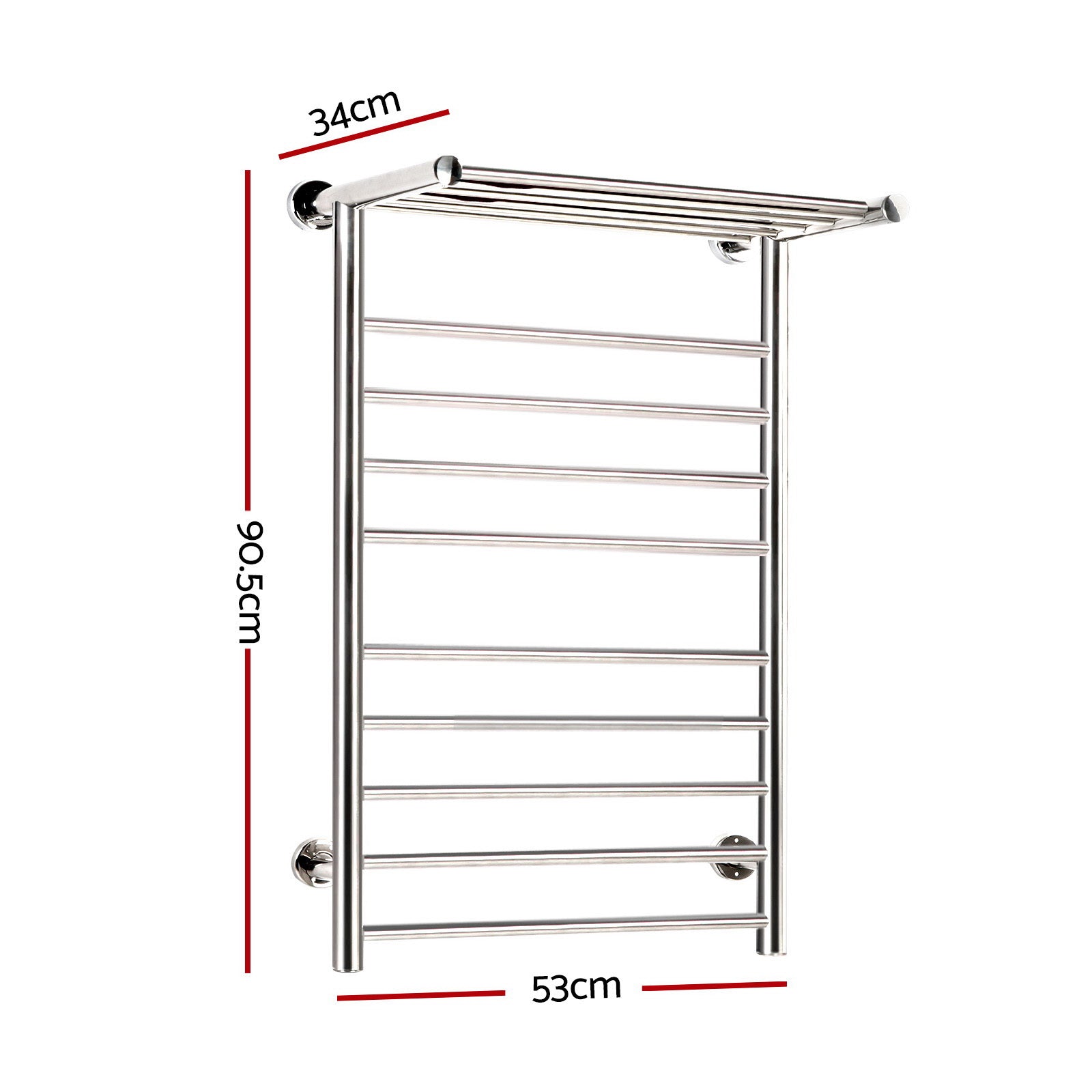 Electric Heated Towel Rail freeshipping - Awezingly