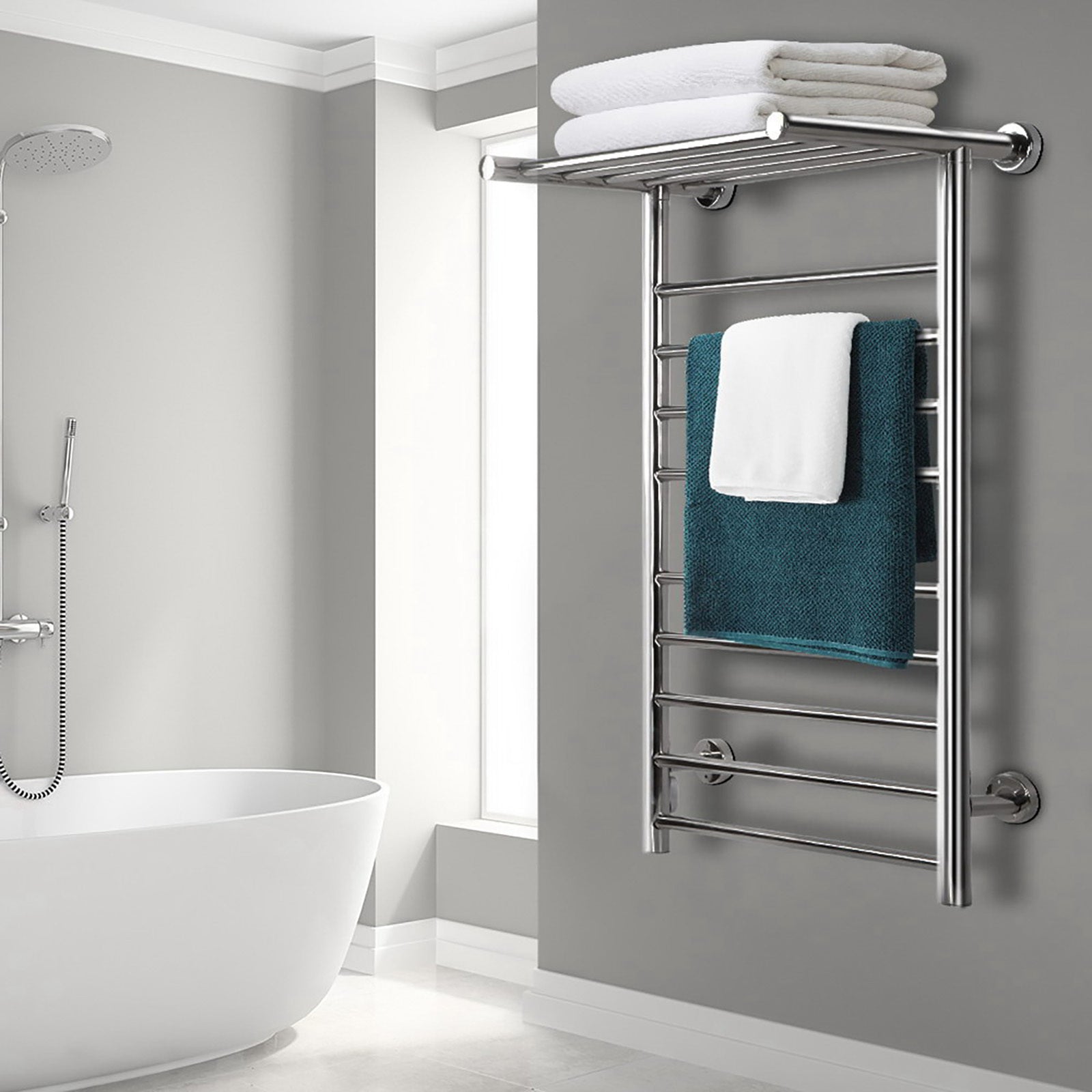 Electric Heated Towel Rail freeshipping - Awezingly