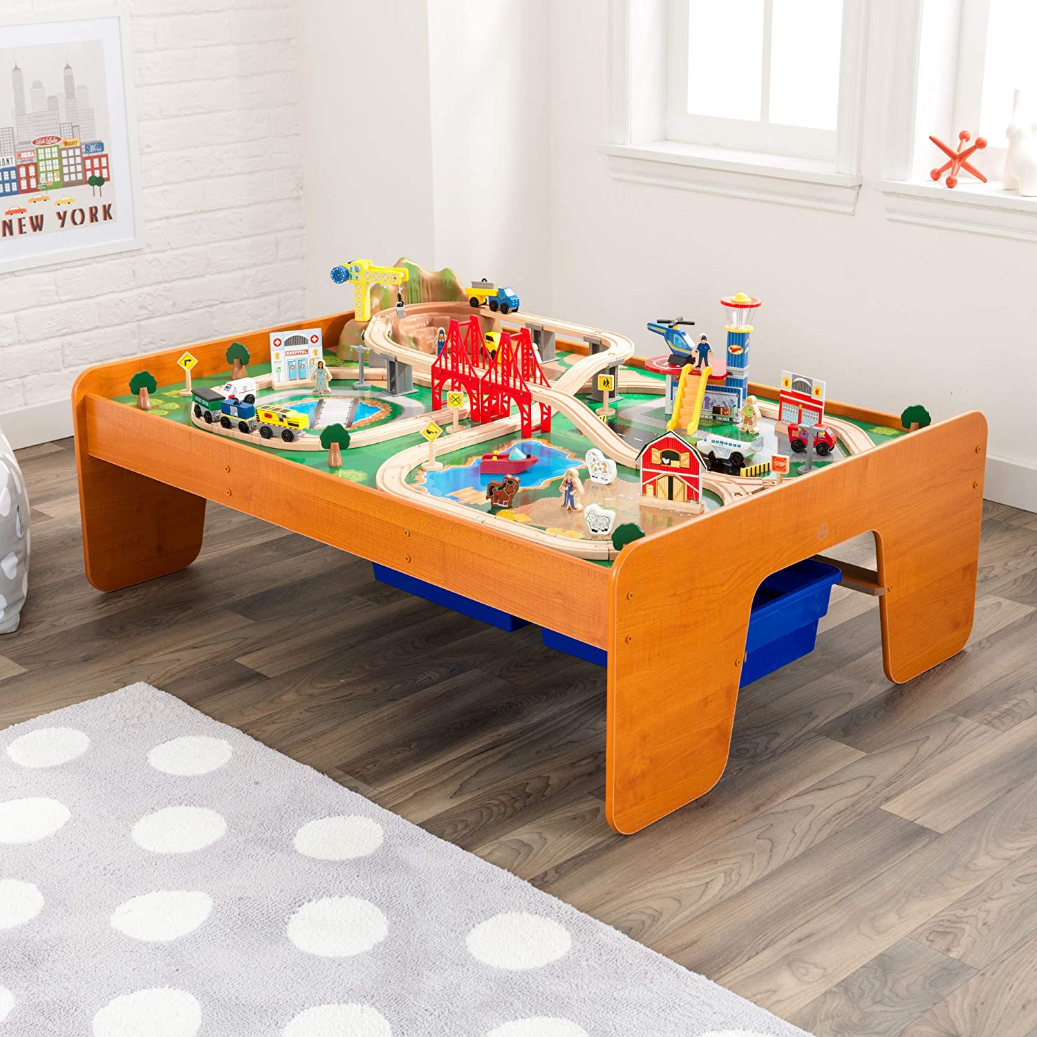 Ride Around Train Set and Table for kids