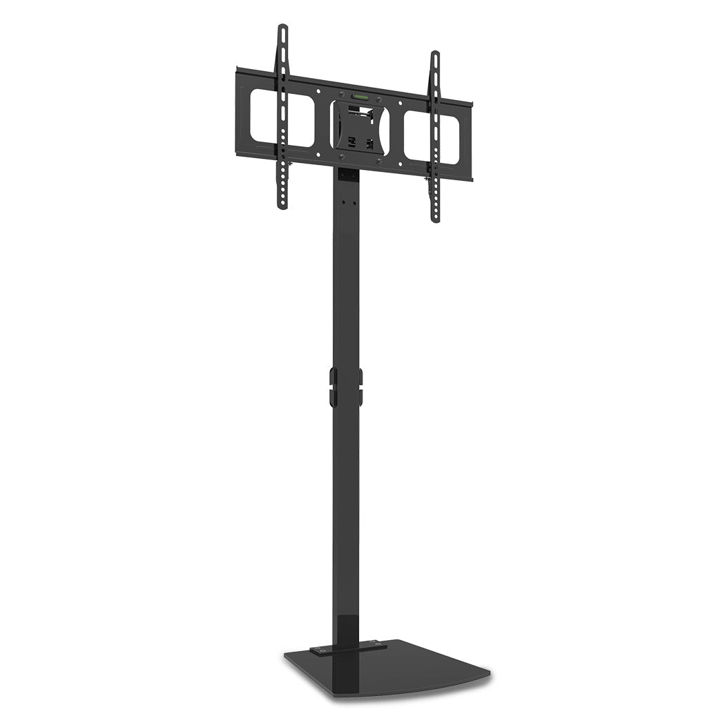 FORTIA TV Stand Mount 32-70 Inch Tall Modern Universal Floor Swivel Rack Black