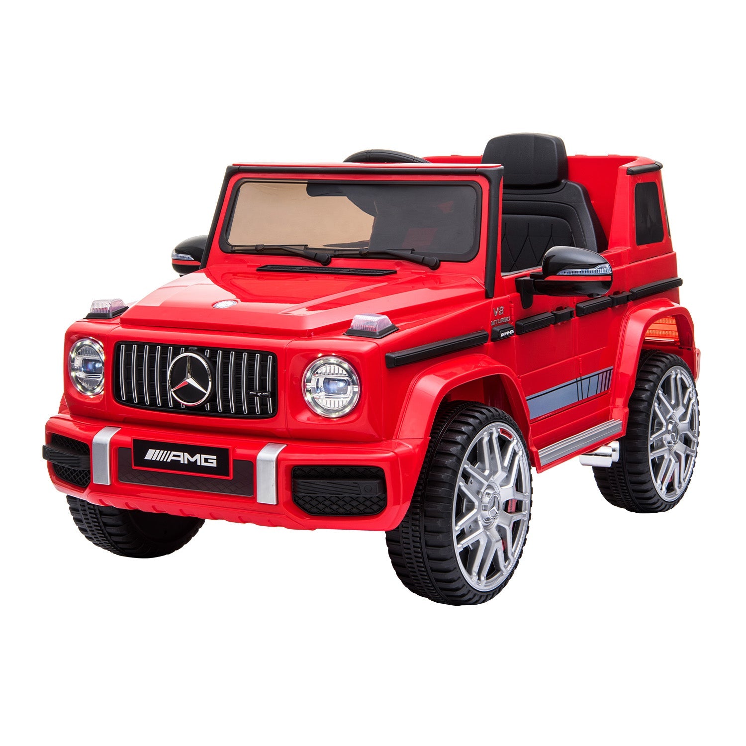 Kahuna Mercedes Benz AMG G63 Licensed Kids Ride On Electric Car Remote Control - Red