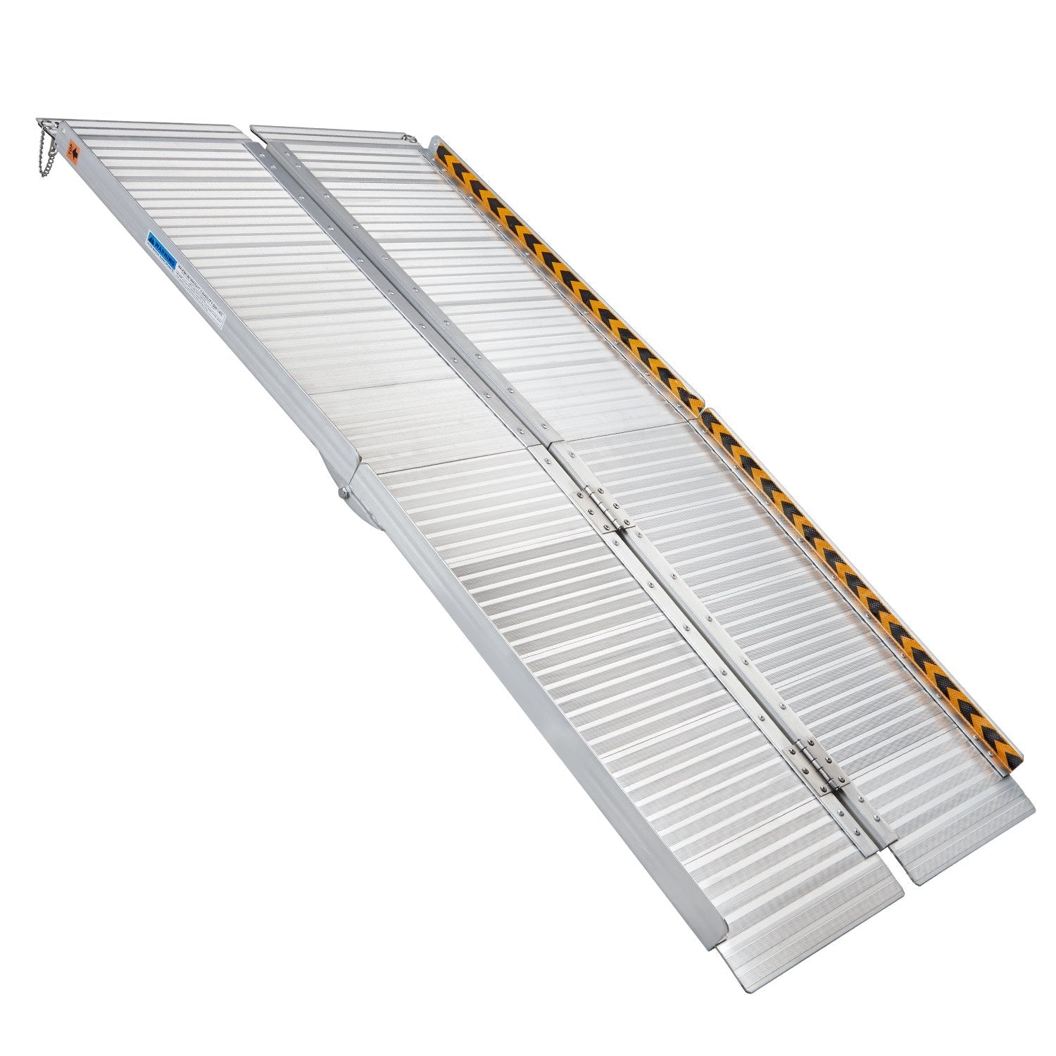 Rigg Aluminium Portable Non-slip Wheelchair Ramp 6ft - Silver