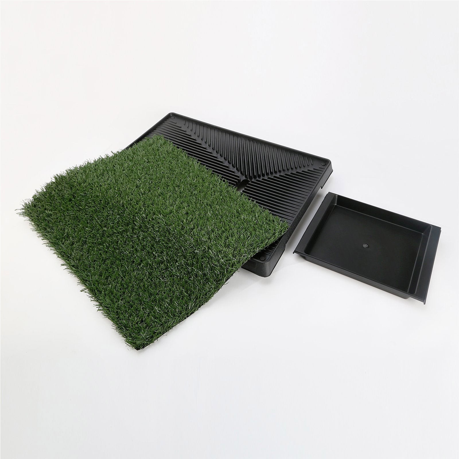 Paw Mate Pet Dog Potty Tray Training Toilet 63cm x 50cm + 1 Grass Mat