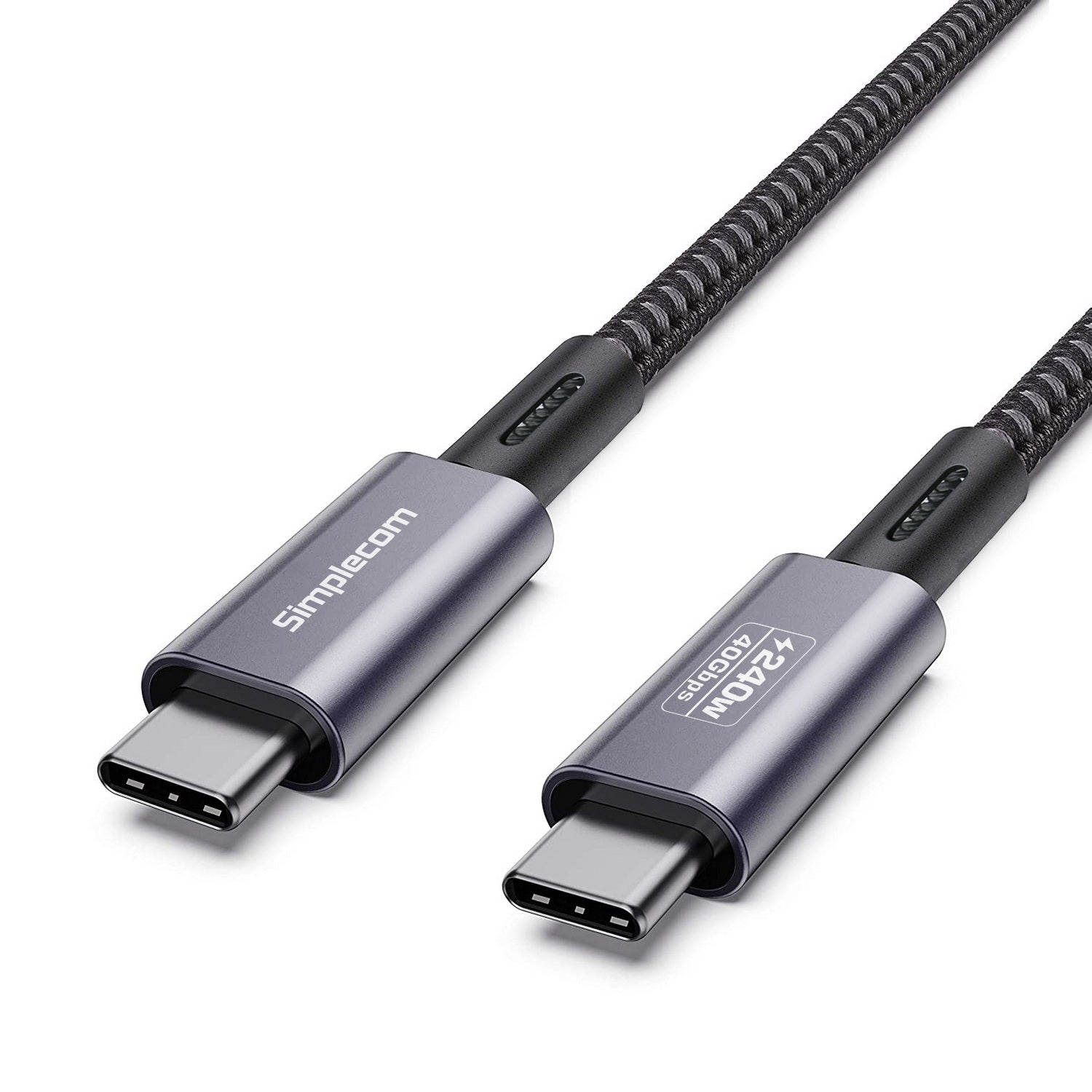 Simplecom CA615 USB-C to USB-C Cable USB4 40Gbps 5A 240W PD3.1 8K@60Hz 1.5M