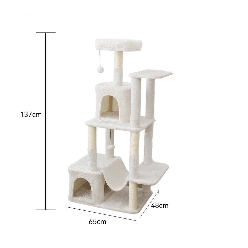 CATIO Multi-level Tall Cat Tree and House Condo C6033