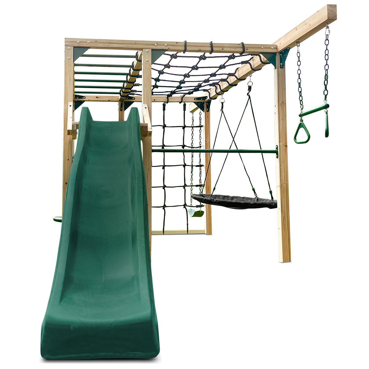 Lifespan Kids Orangutan Climbing Cube Jungle Gym Play Centre + Green Slide