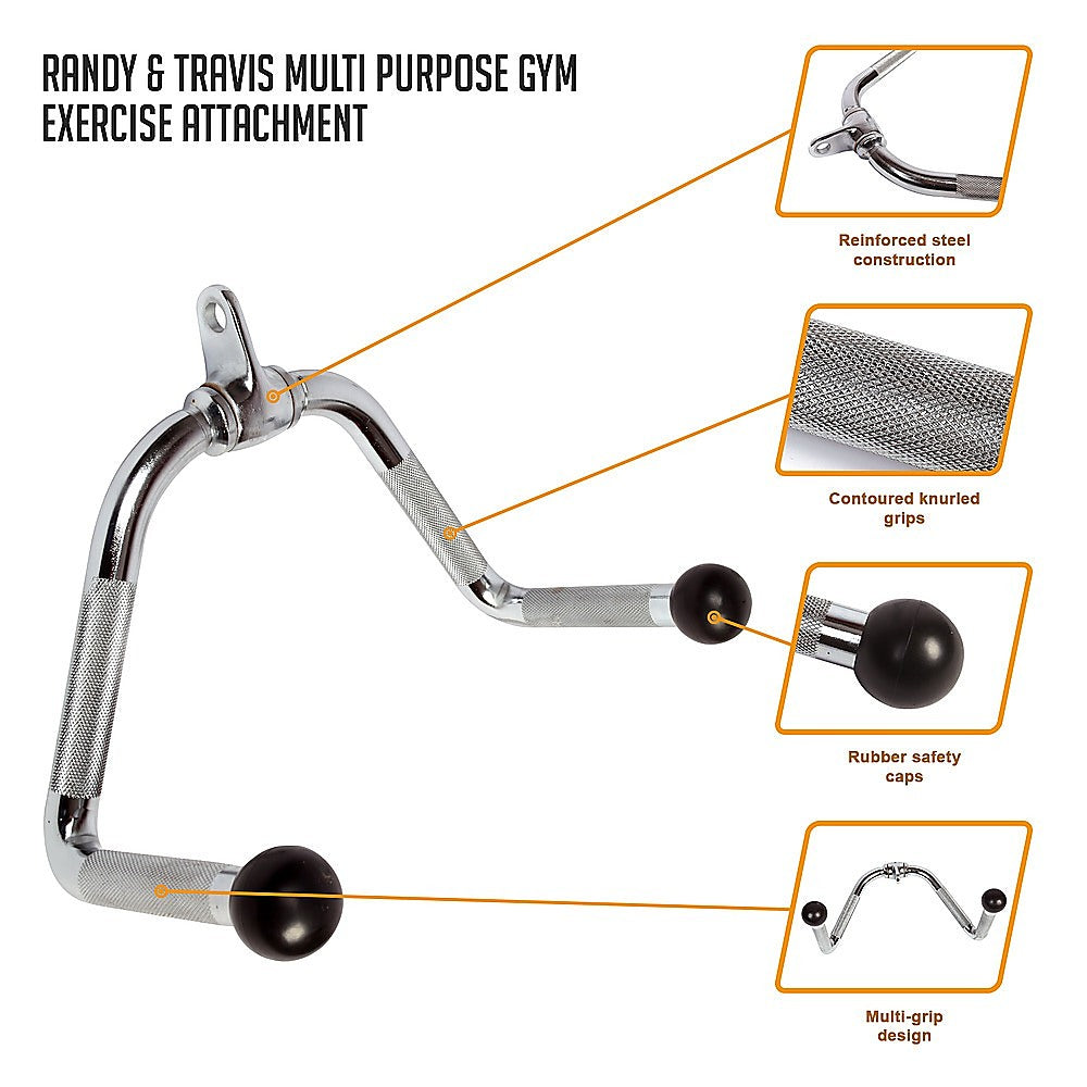 Randy & Travis Multi Purpose Gym Exercise Attachment