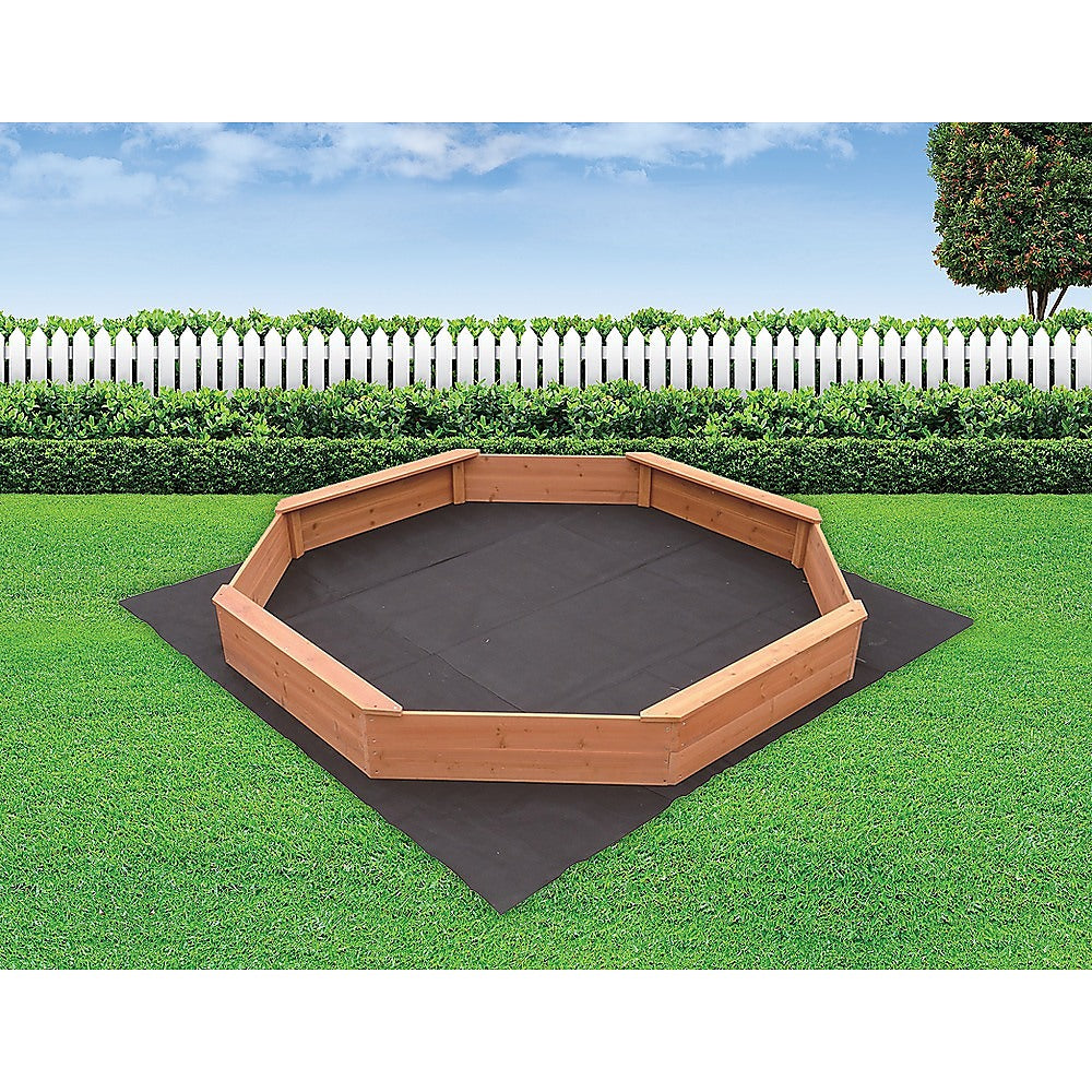 Kids Sand Pit Large Octagonal Wooden Sandpit