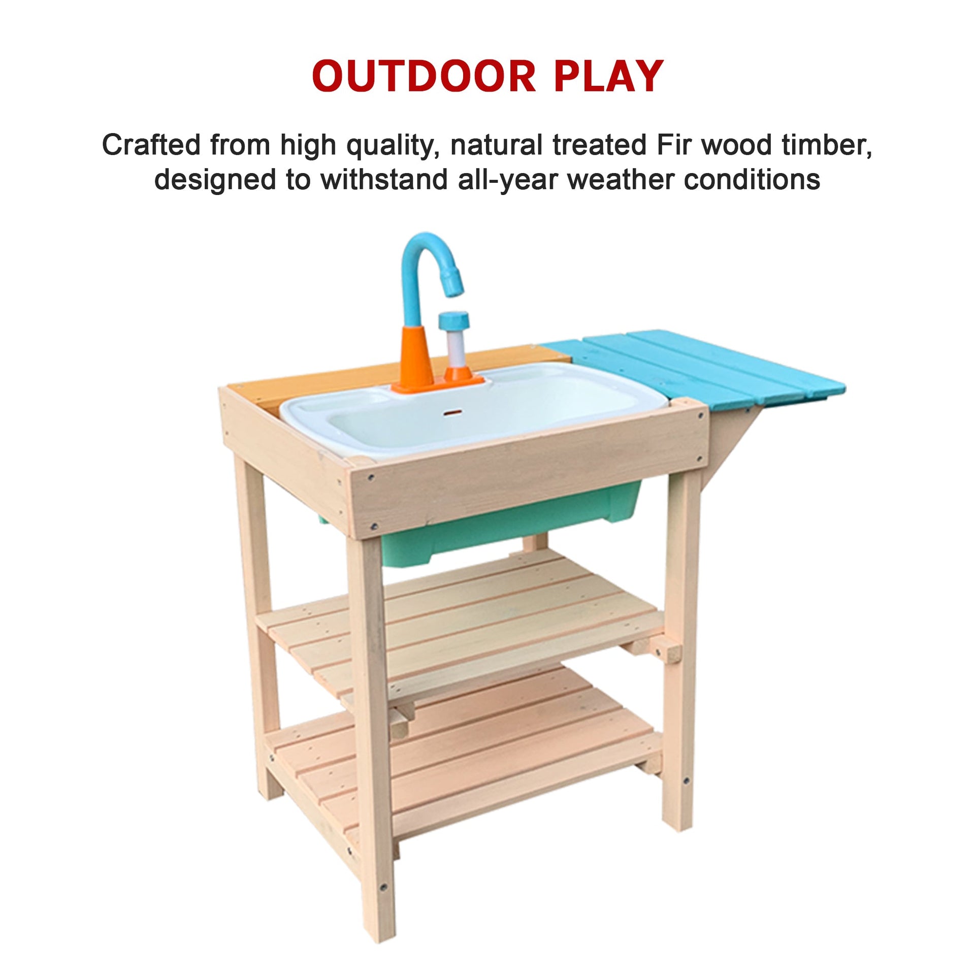 Children’s Outdoor Play Mud Kitchen Sand Pit