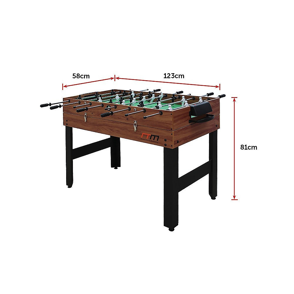 4FT 3-in-1 Games Foosball Soccer Hockey Pool Table