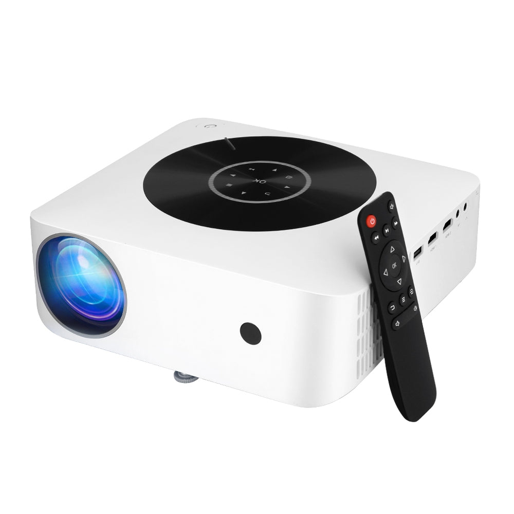 Devanti Wifi Bluetooth Video Projector Touch Screen 1080P Portable Home Cinema