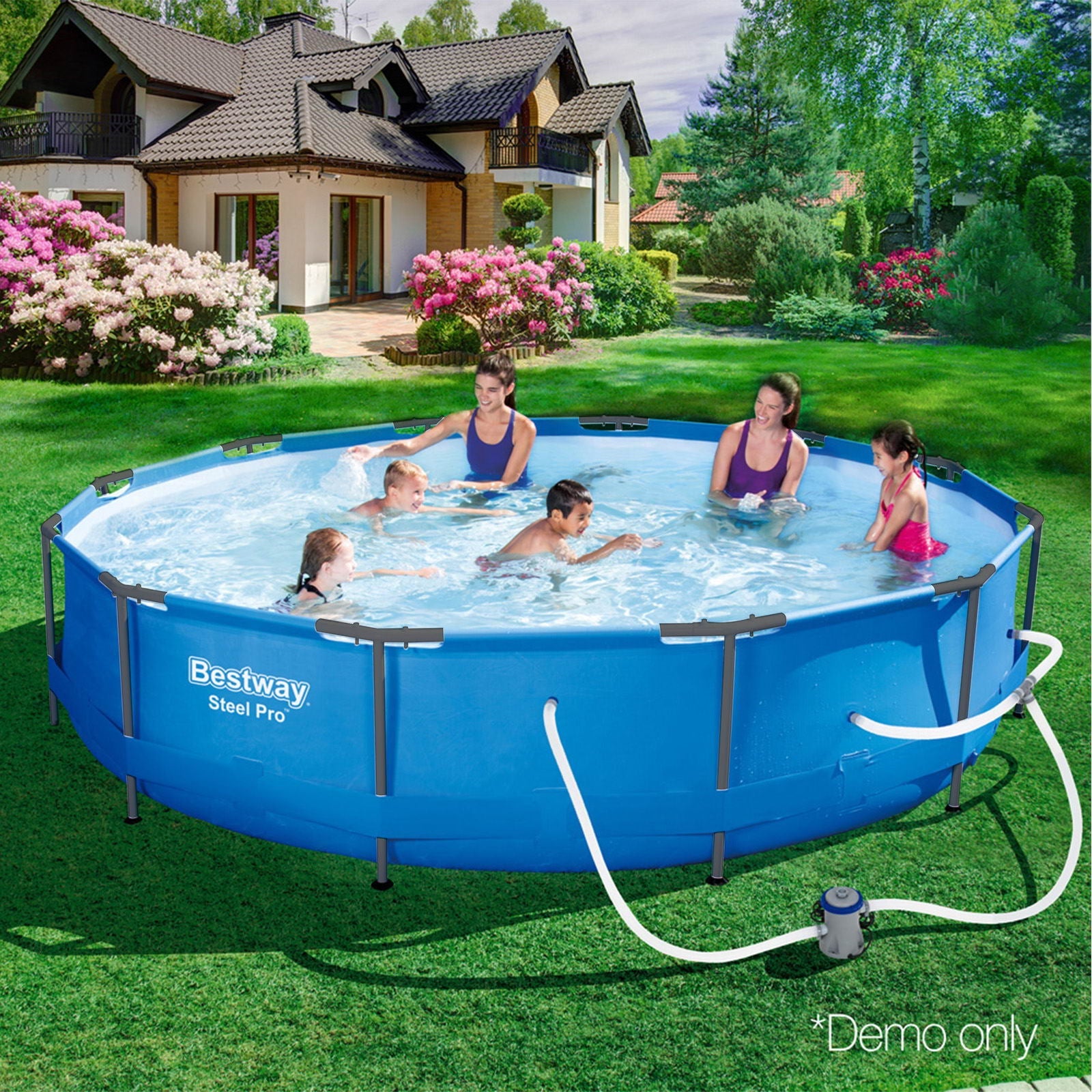 Bestway Above Ground Swimming Pool Filter Pump freeshipping - Awezingly