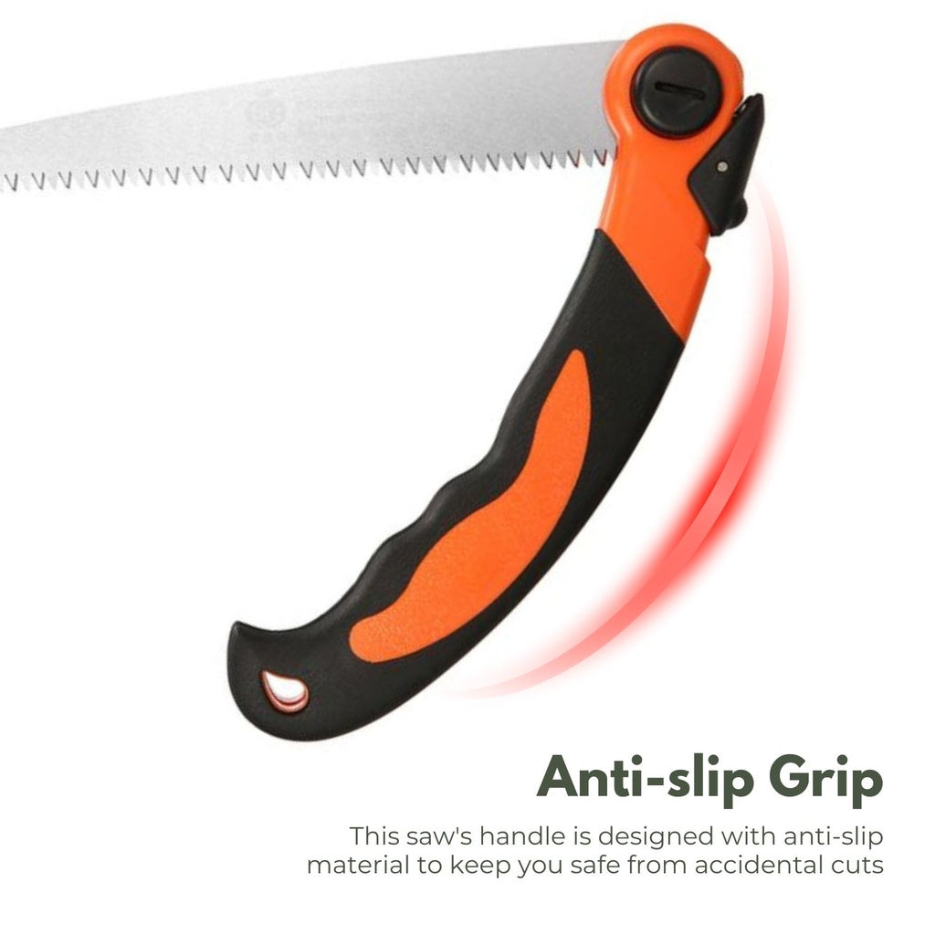 KILIROO Camping Flip Saw 8-Inch Blade Tree Trimming Foldable Pruning Hand Saw