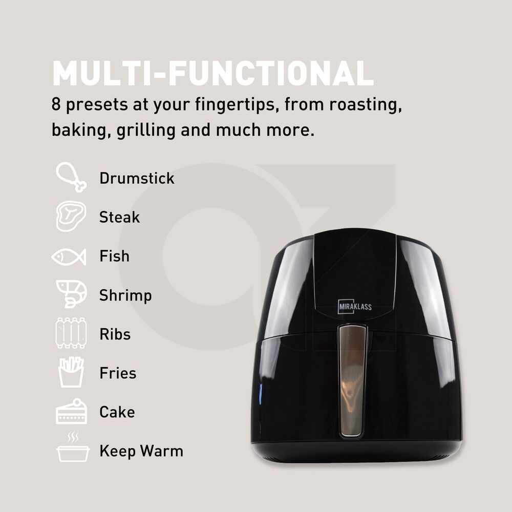 Miraklass Air Fryer 7L