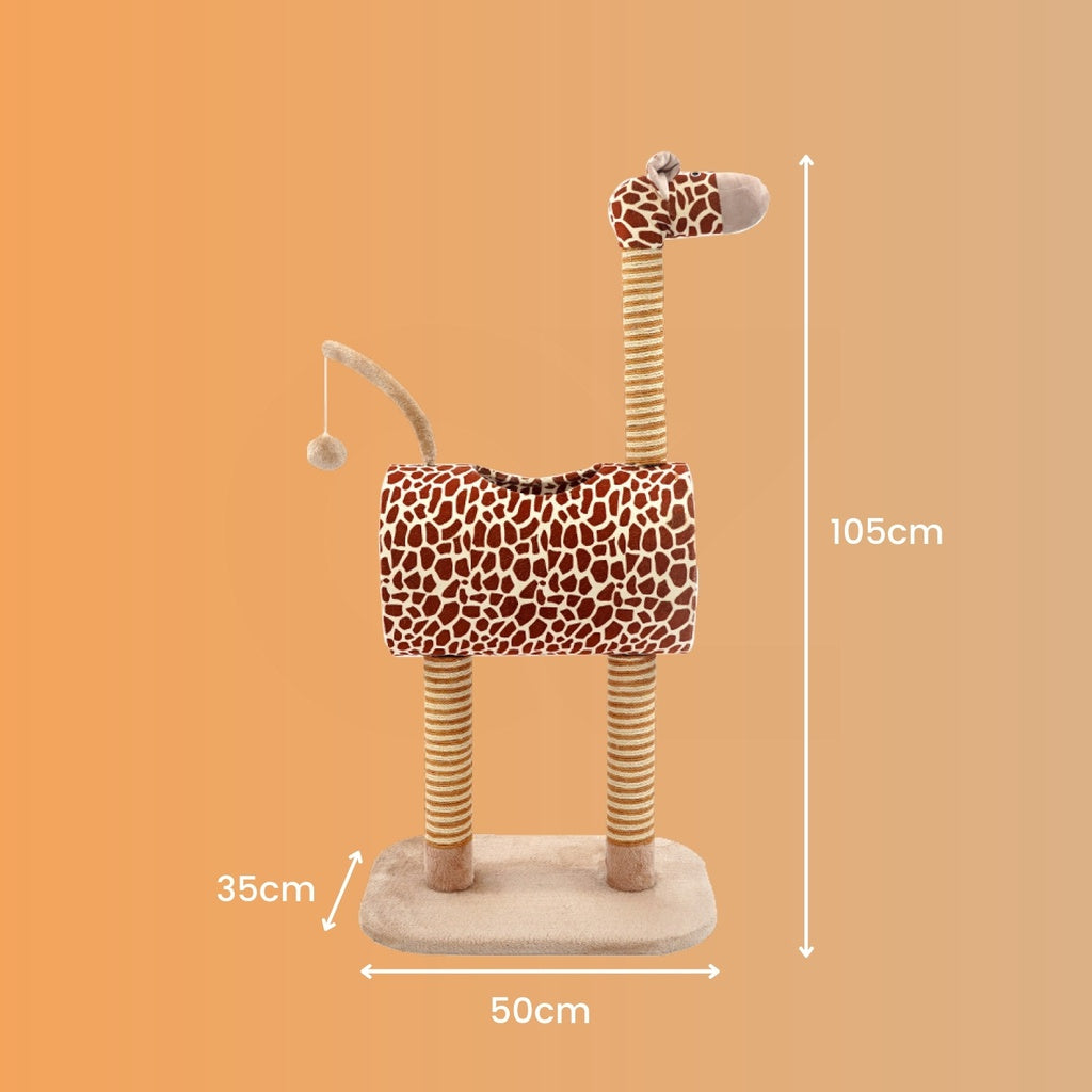 Floofi Cat Tree Giraffe Design 105cm