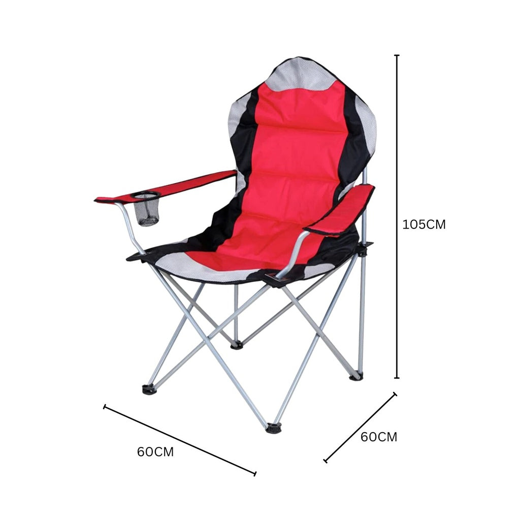 KILIROO Camping Folding Chair Red