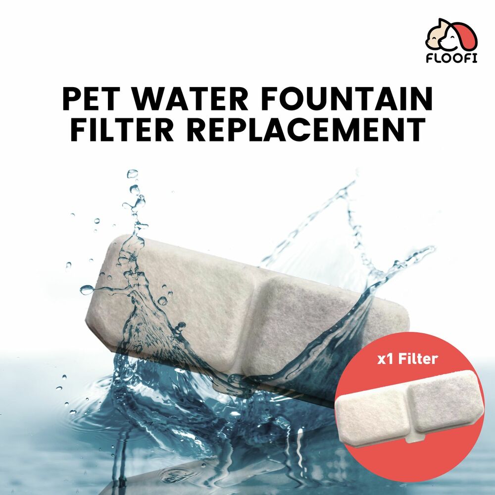 Floofi Pet Water Fountain Filter Replacement 1 Piece