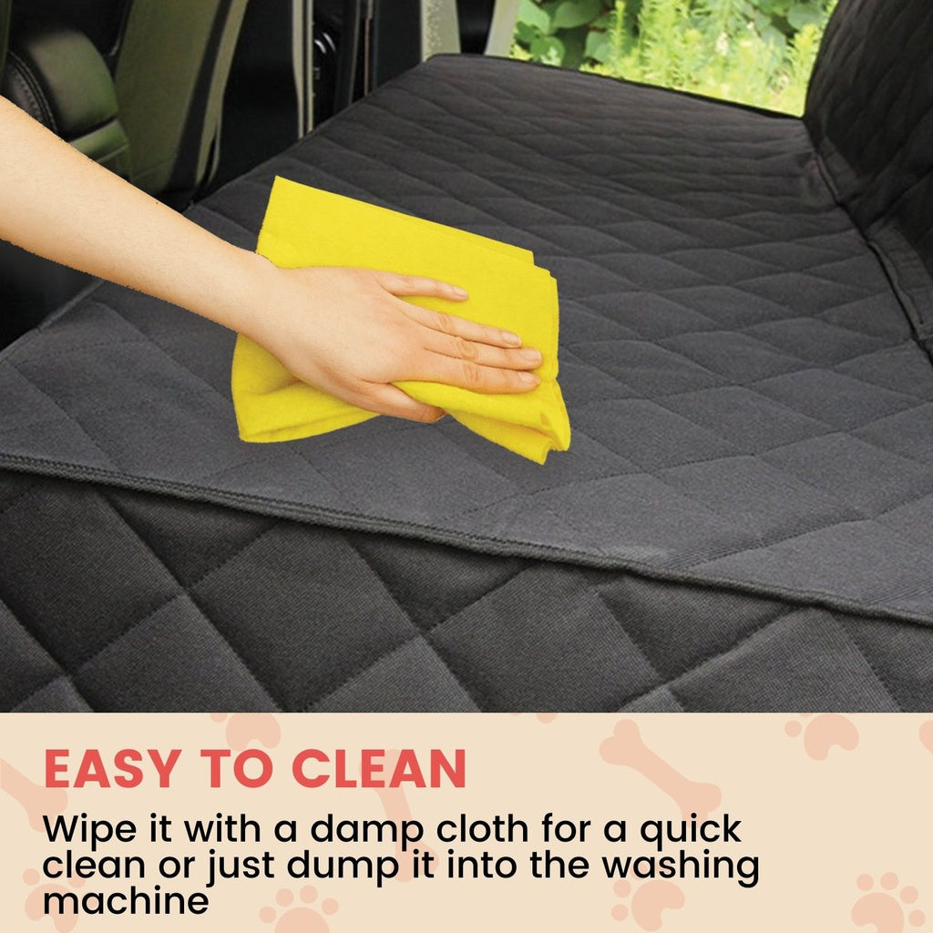 Floofi Pet Car Back Seat Cover Waterproof Safety