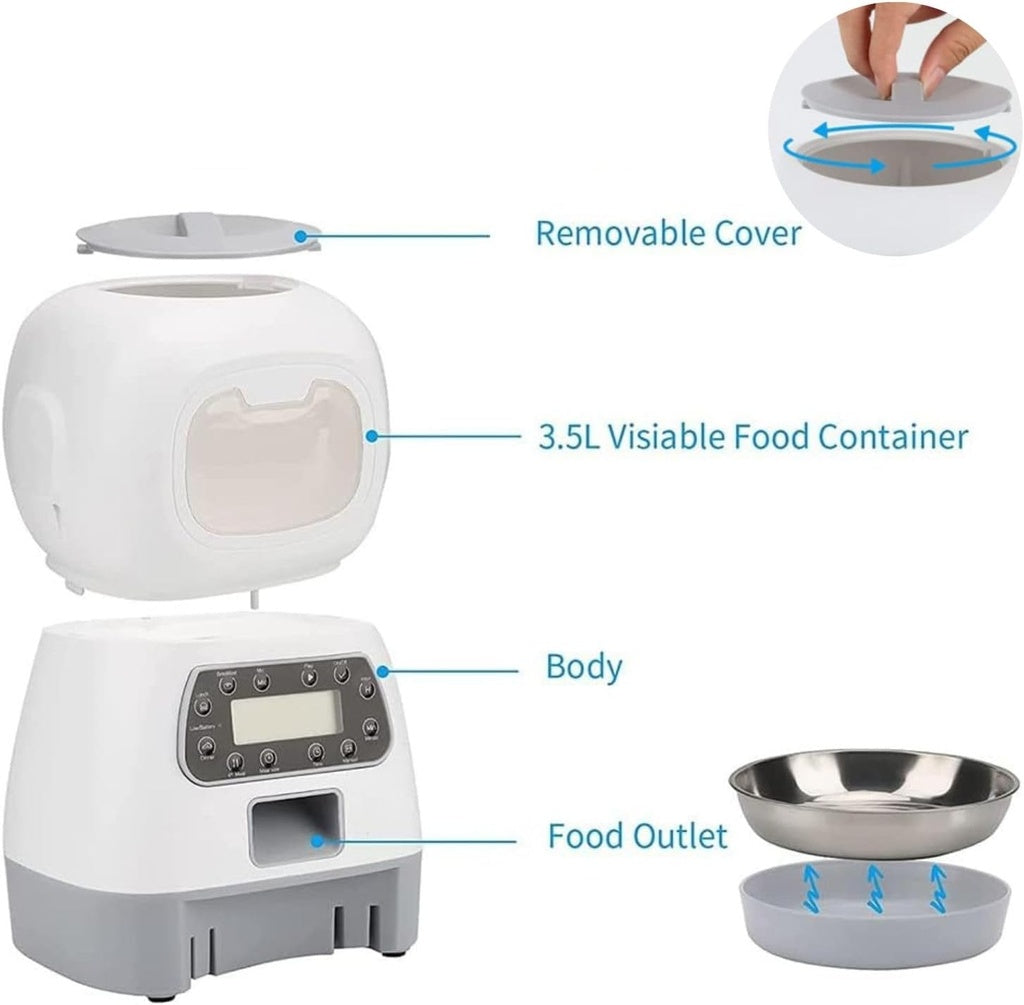 Floofi Automatic Pet Feeder 3.5L