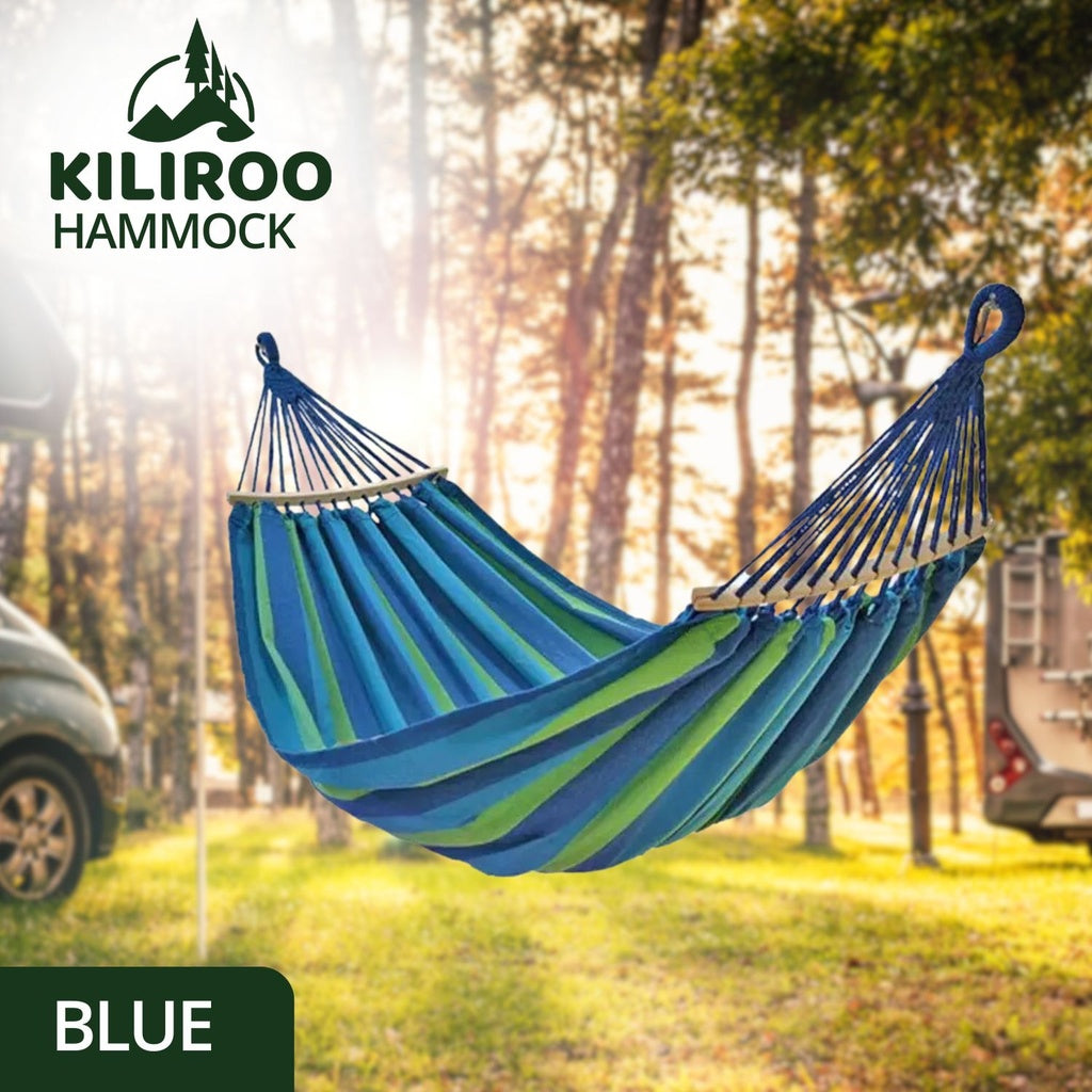 KILIROO Camping Hammock Blue