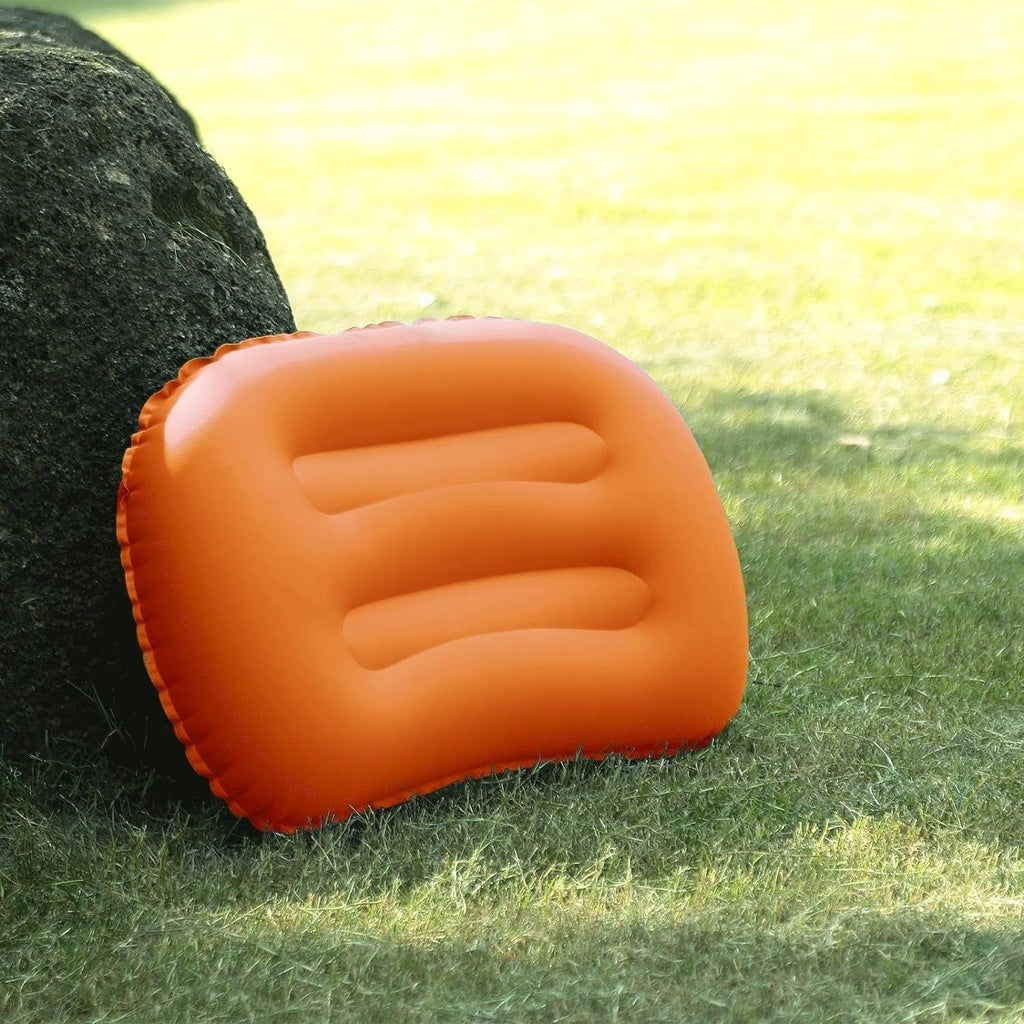 KILIROO Inflatable Camping Travel Pillow - Orange