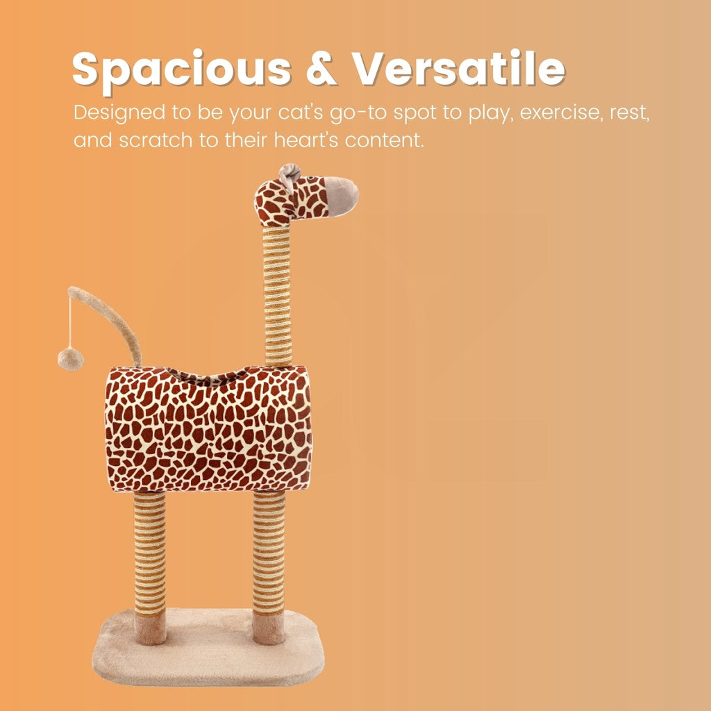 Floofi Cat Tree Giraffe Design 105cm